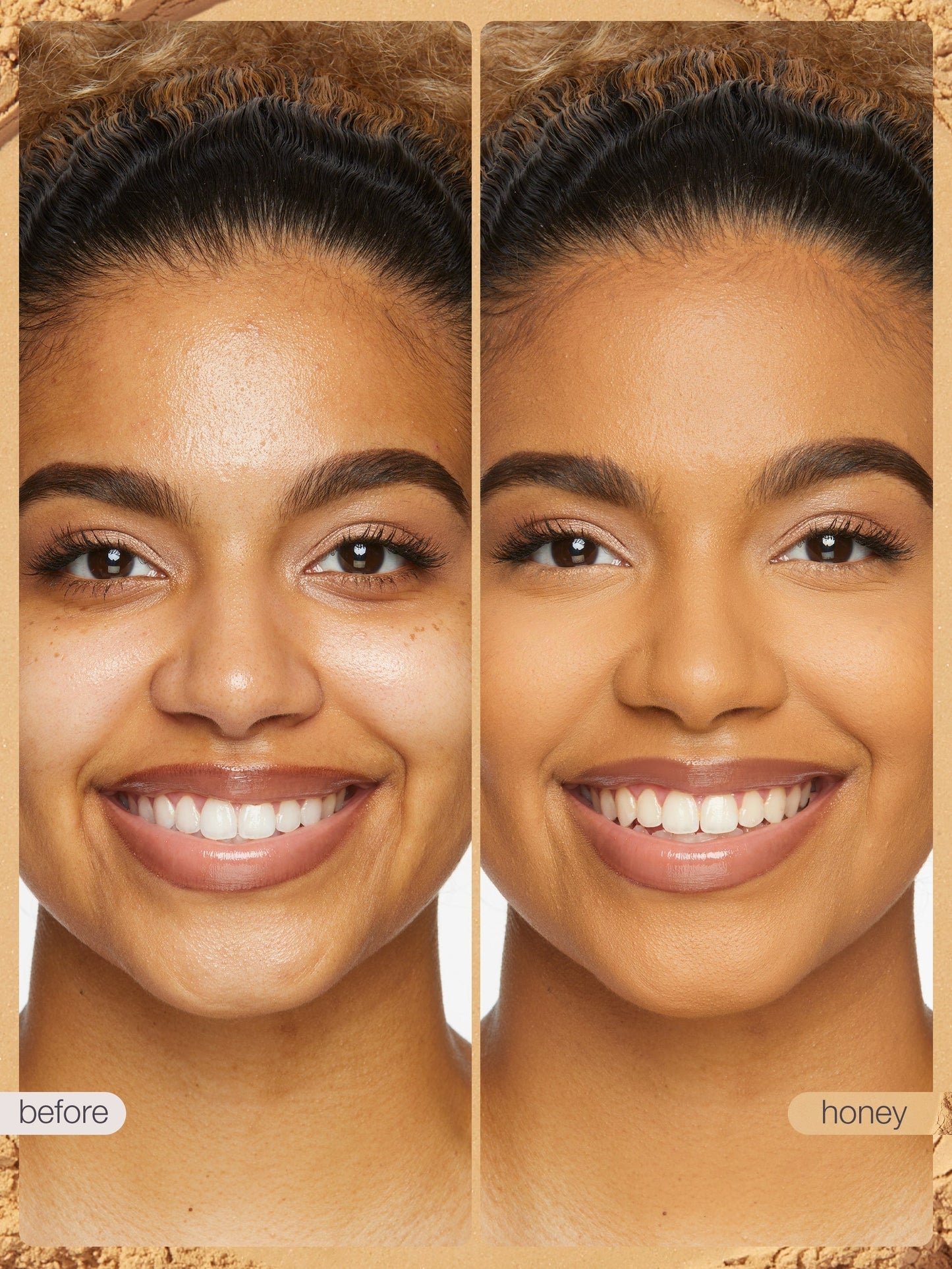 creaseless setting & brightening powder